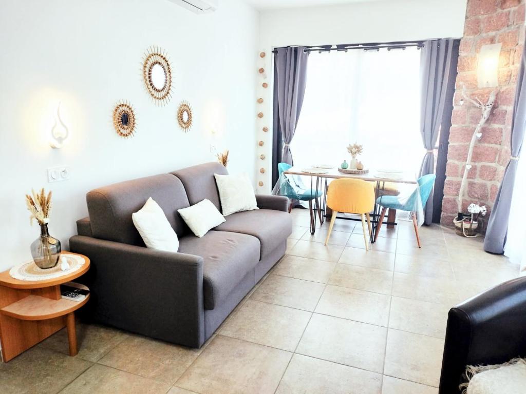 Χώρος καθιστικού στο Appartement T2 Porto