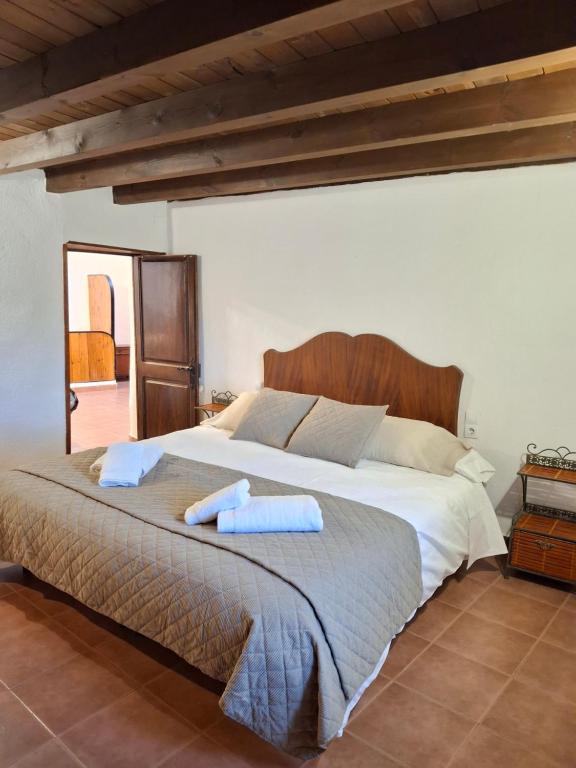 Postel nebo postele na pokoji v ubytování Cal Tonico Rural