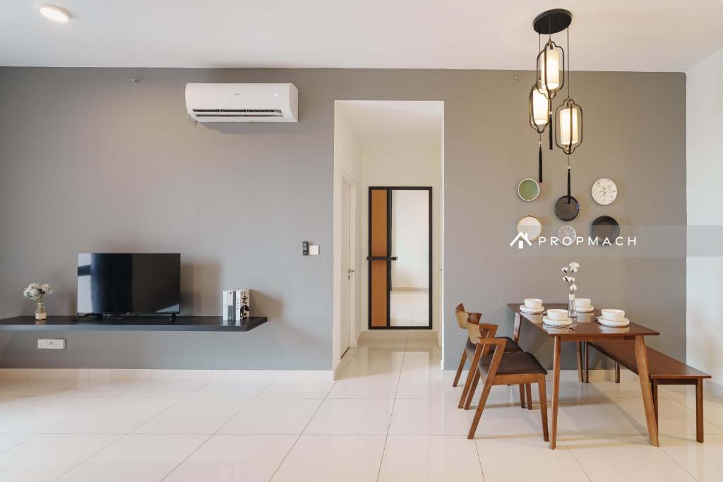 Posezení v ubytování The Apple Melaka by Urban Luxe Suites