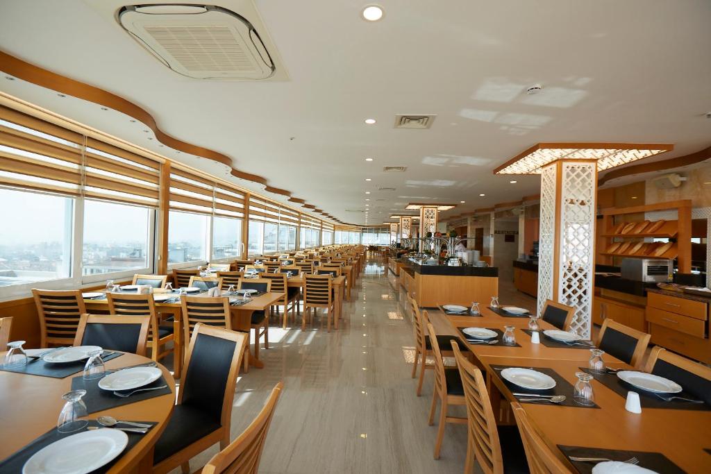 Restaurace v ubytování Ilkbal Deluxe Hotel &Spa Istanbul