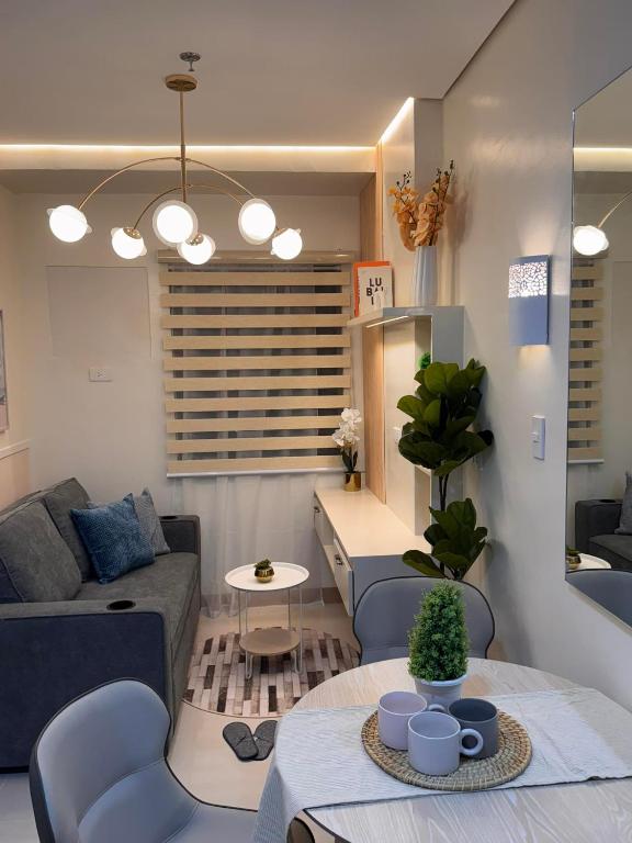 Posezení v ubytování Casa de Vera Iloilo SMDC Style Residences