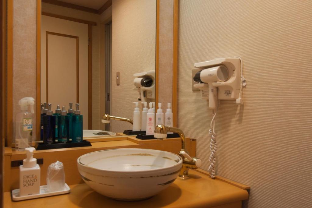 Ein Badezimmer in der Unterkunft Umibenokakureyu Seiryu