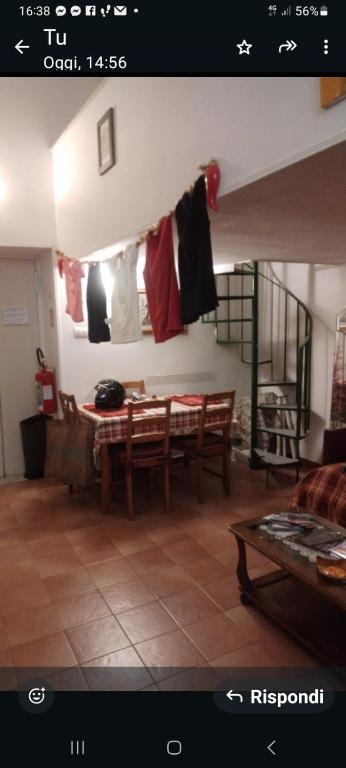 Część wypoczynkowa w obiekcie Cuore di napoli centro