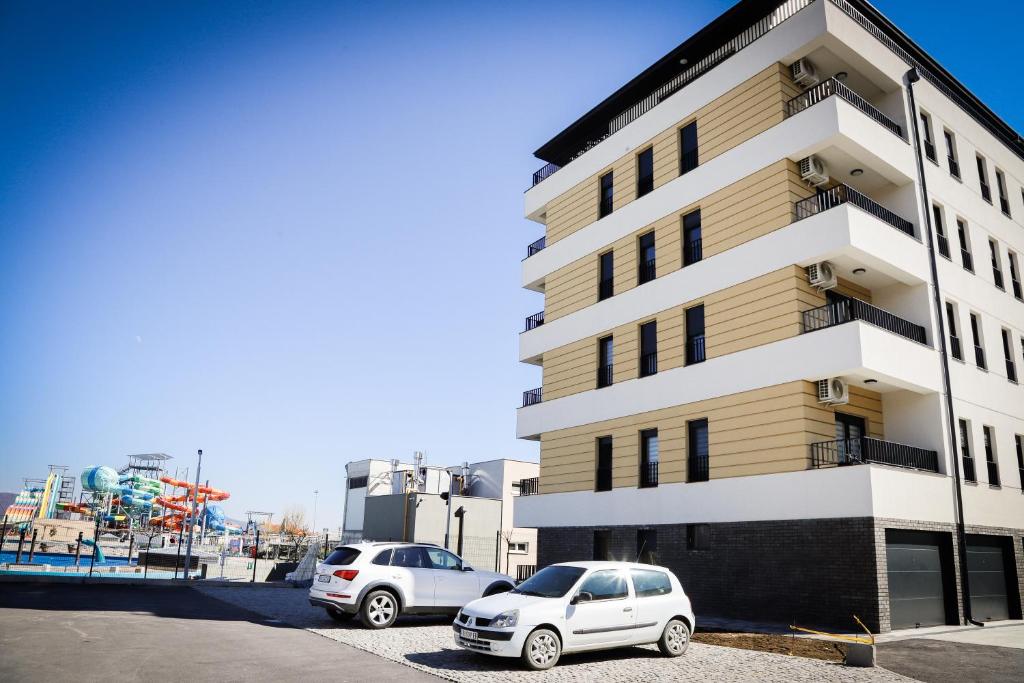 Budova, kde se apartmán nachází