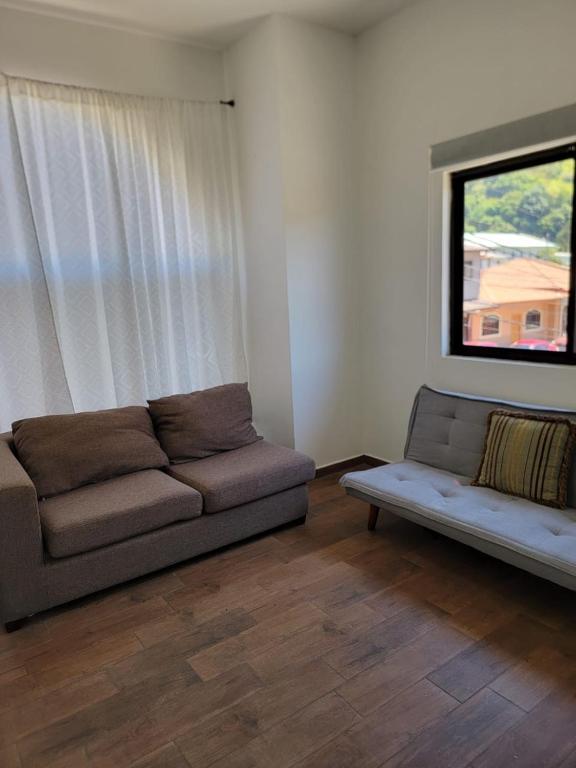 Posezení v ubytování Casita Central