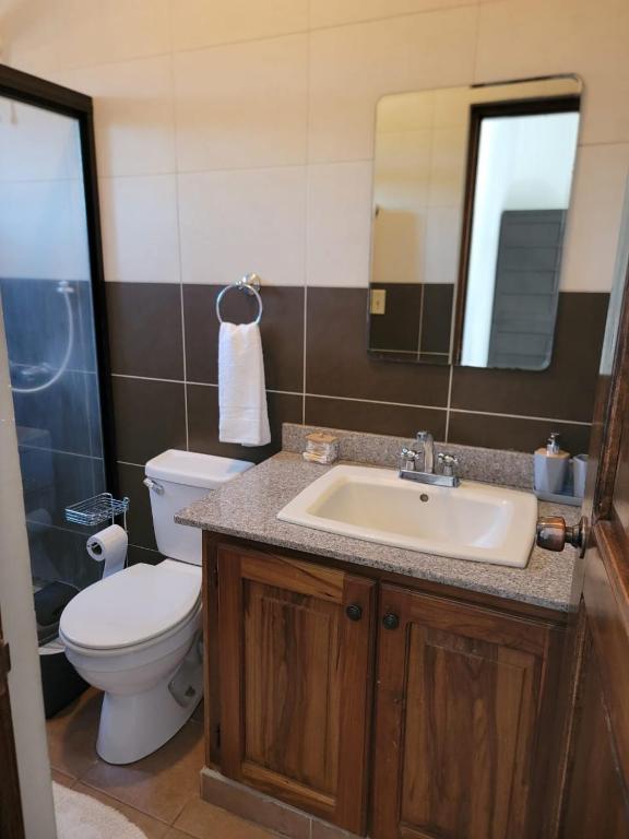 Koupelna v ubytování Casita Central