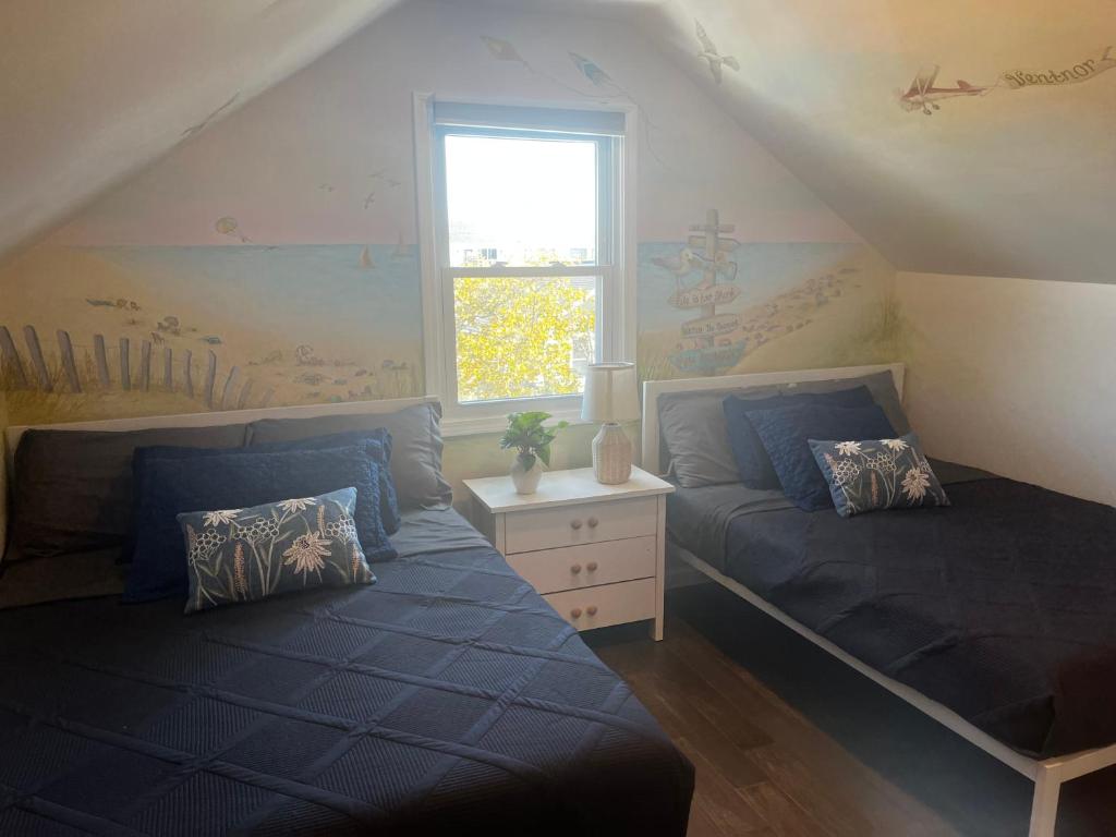 Postel nebo postele na pokoji v ubytování Lux 3 Bd - Perfect & Parking & Massive Patio