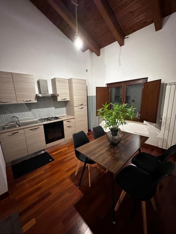 Kuchyň nebo kuchyňský kout v ubytování Casa Camelia