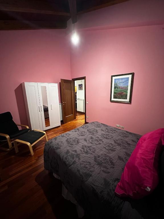 Postel nebo postele na pokoji v ubytování Casa Camelia