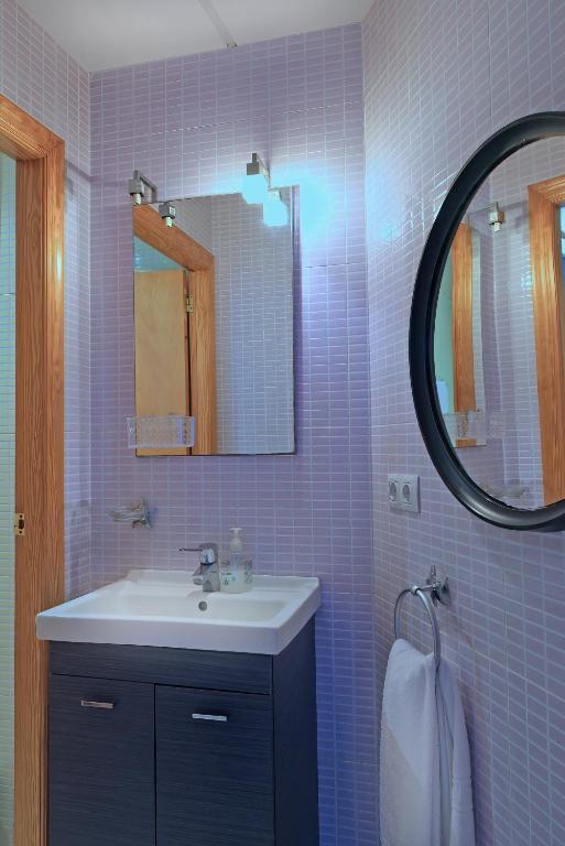 Koupelna v ubytování Agusti Hostal