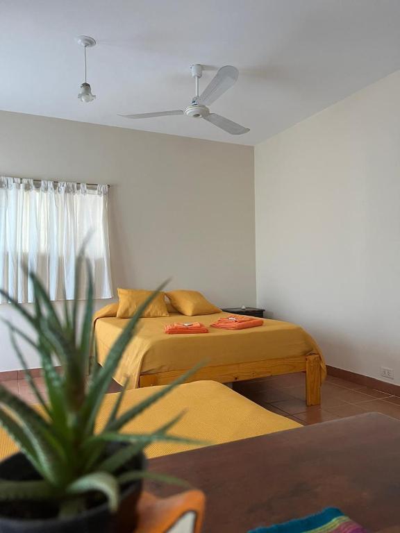 Ένα ή περισσότερα κρεβάτια σε δωμάτιο στο Casa Lavanda