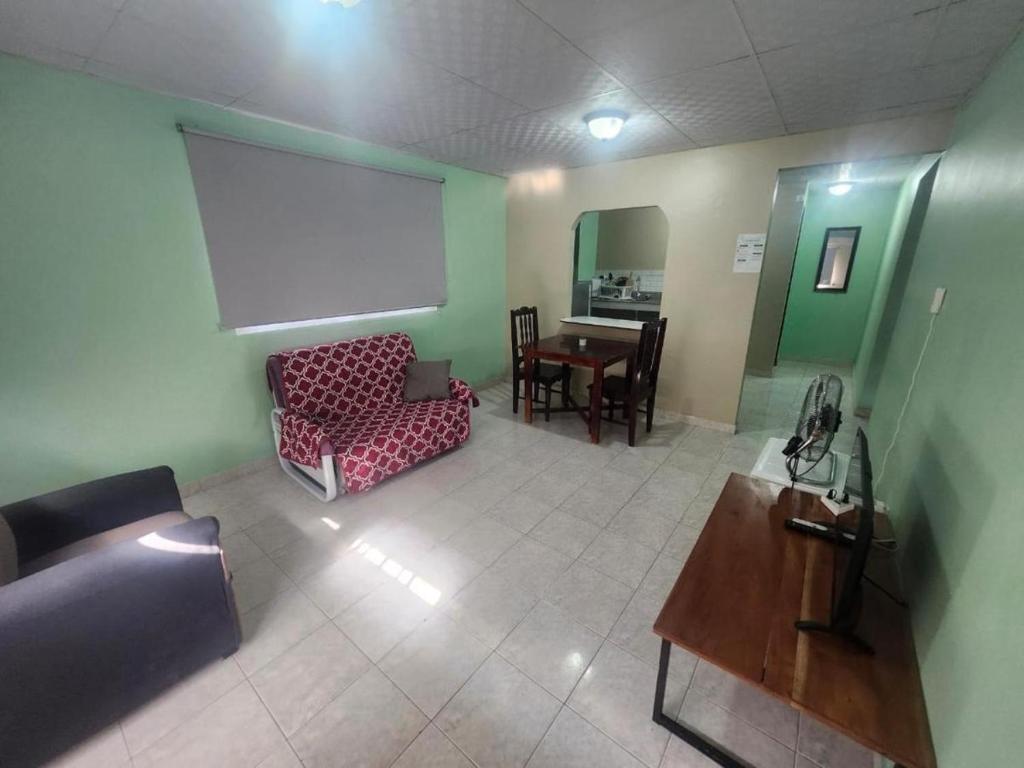 Posezení v ubytování La Casa Buena Esperanza