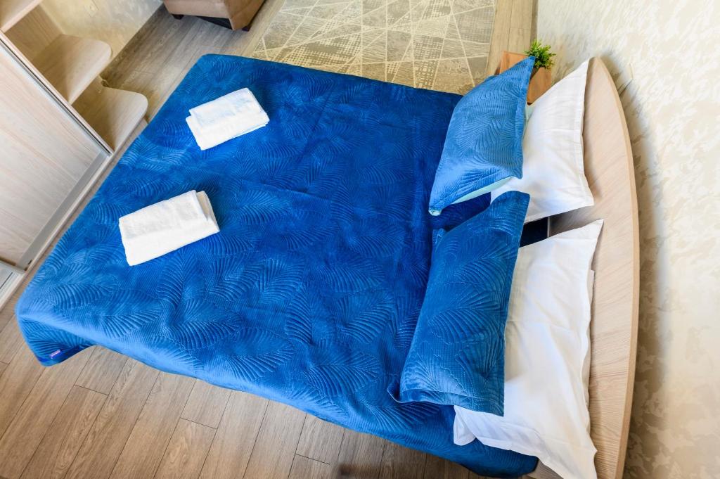 Χώρος καθιστικού στο One Bedroom Apartment Next to Arbat In The Golden Square
