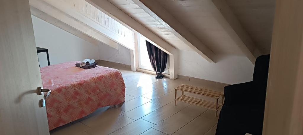 Łóżko lub łóżka w pokoju w obiekcie Al Bivio