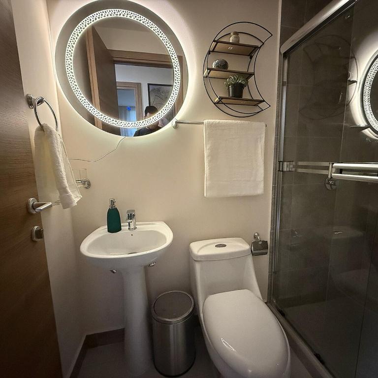 Koupelna v ubytování New and Luxurious Apt in Cipreses de San Ignacio