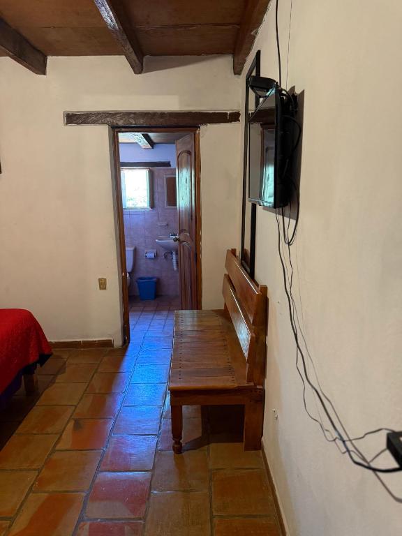 TV a/nebo společenská místnost v ubytování Hotel del Pozo