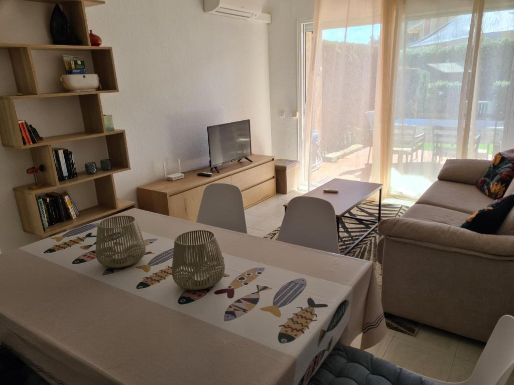 Posezení v ubytování Casa Mistral
