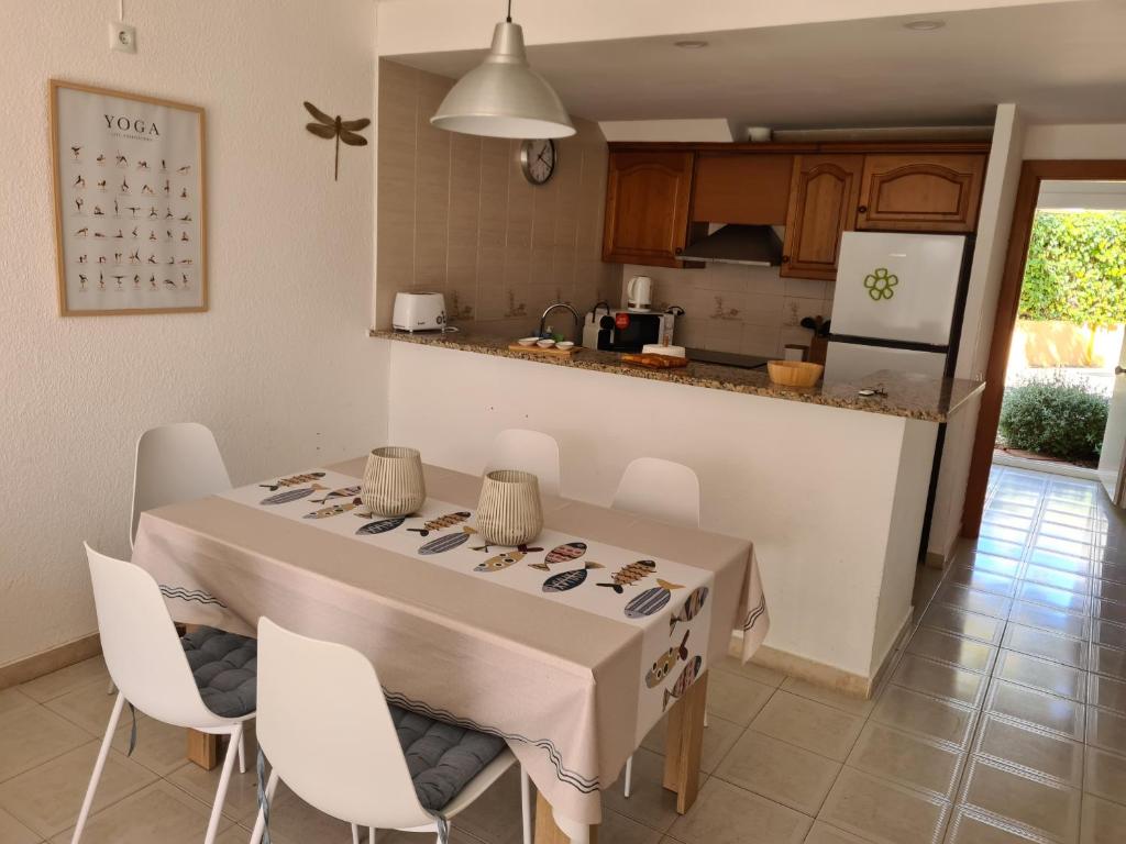 Kuchyň nebo kuchyňský kout v ubytování Casa Mistral