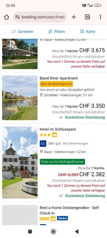 Fotografie z fotogalerie ubytování ESC Basel v destinaci Birsfelden