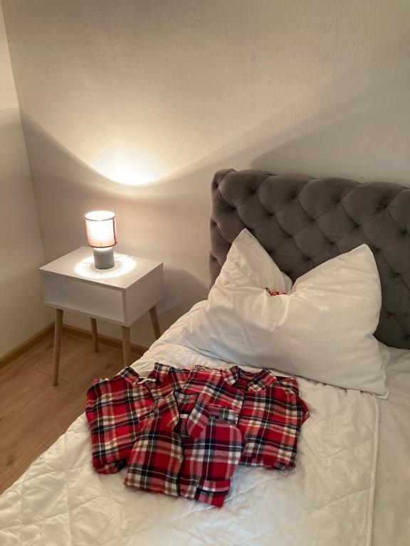 Postel nebo postele na pokoji v ubytování SANI
