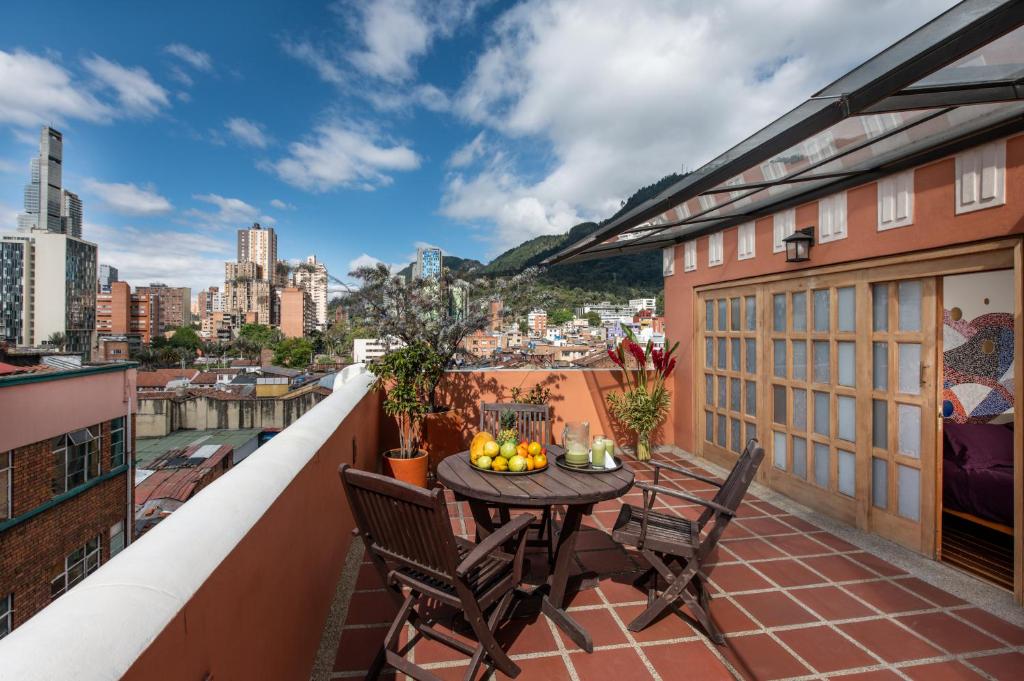 Balkón nebo terasa v ubytování Hotel Casa Deco