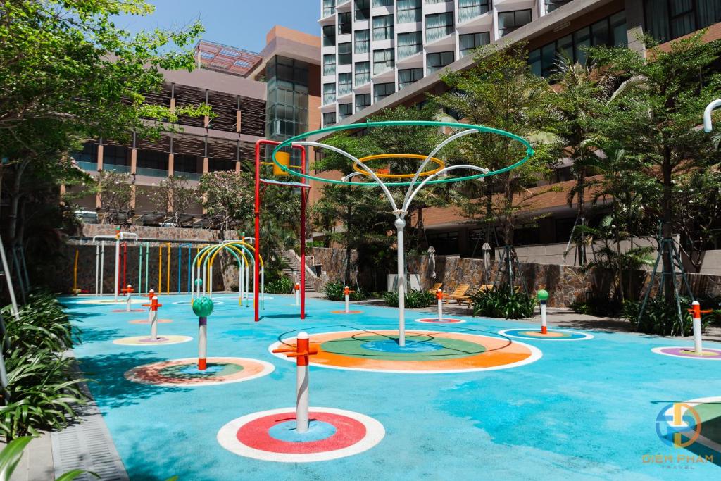 Hồ bơi trong/gần Apec Mandala Cham Bay Mui Ne - Ruby Apartment