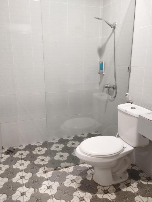 Koupelna v ubytování Hotel Bahtera PT.Pelni
