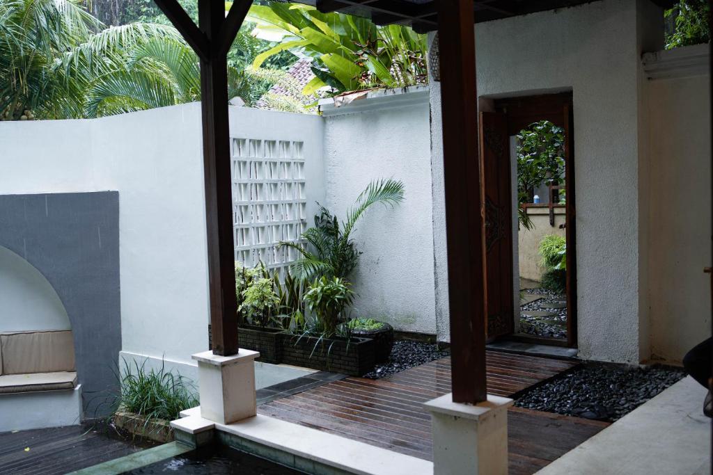Zahrada ubytování Jungle Haven Resort Central Ubud