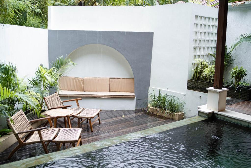 Bazén v ubytování Jungle Haven Resort Central Ubud nebo v jeho okolí