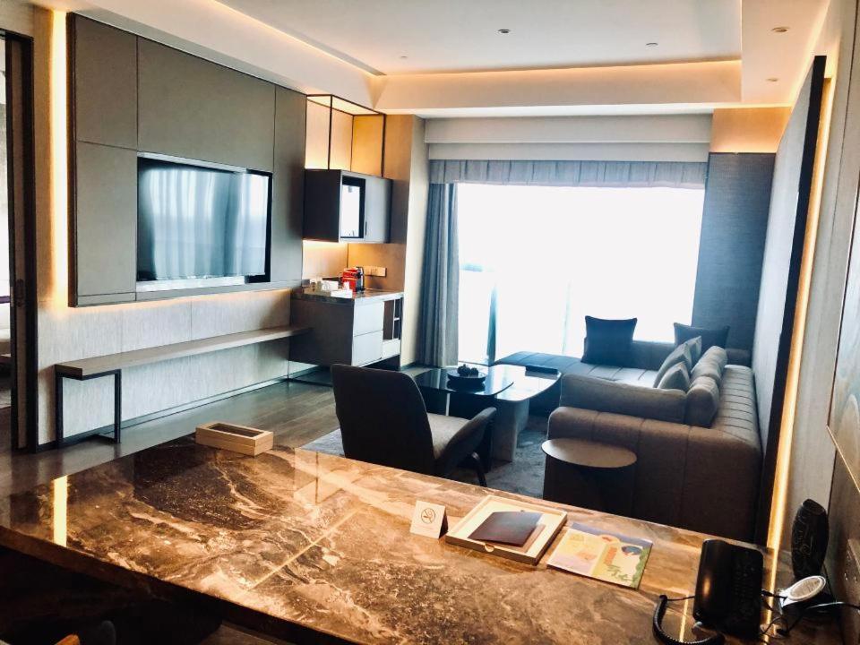 Posezení v ubytování Grand Mercure Shanghai Lingang