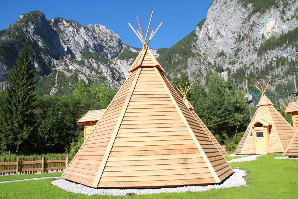 Příroda nedaleko luxury tent
