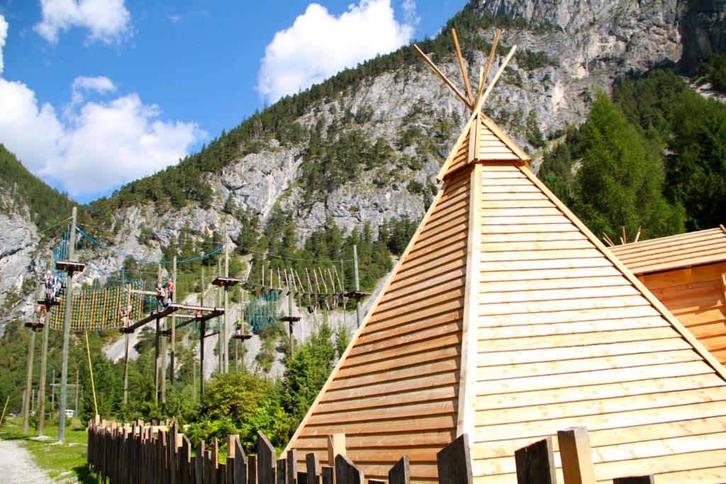 Příroda nedaleko luxury tent