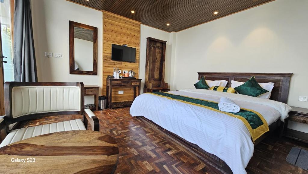 Postel nebo postele na pokoji v ubytování Delo Retreat