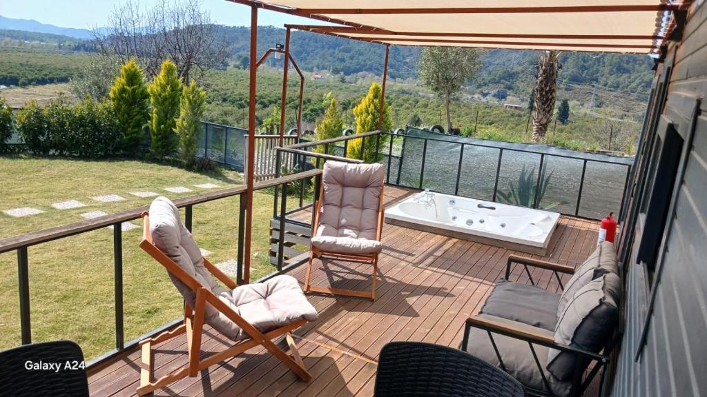 Paesaggio naturale nelle vicinanze del bed & breakfast