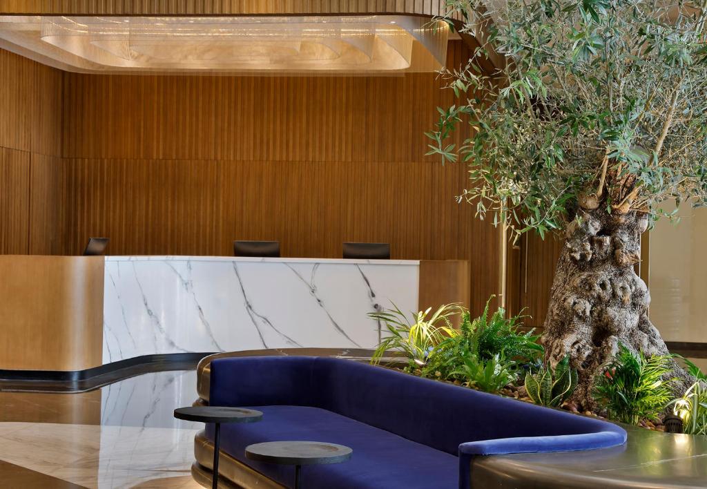 Posezení v ubytování Hotel Local Dubai at Jumeirah Village Triangle