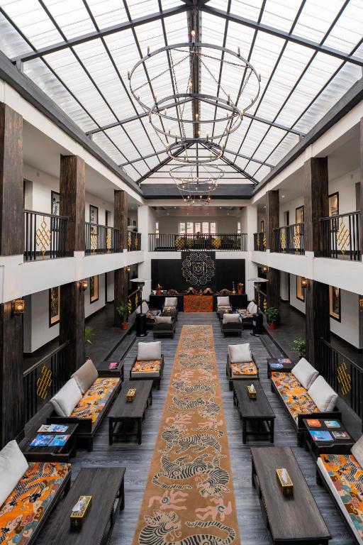 Restaurace v ubytování Lo Mustang Himalayan Resort
