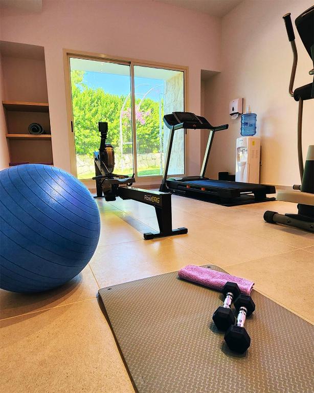 Fitness centrum a/nebo fitness zařízení v ubytování Escape by Orchid