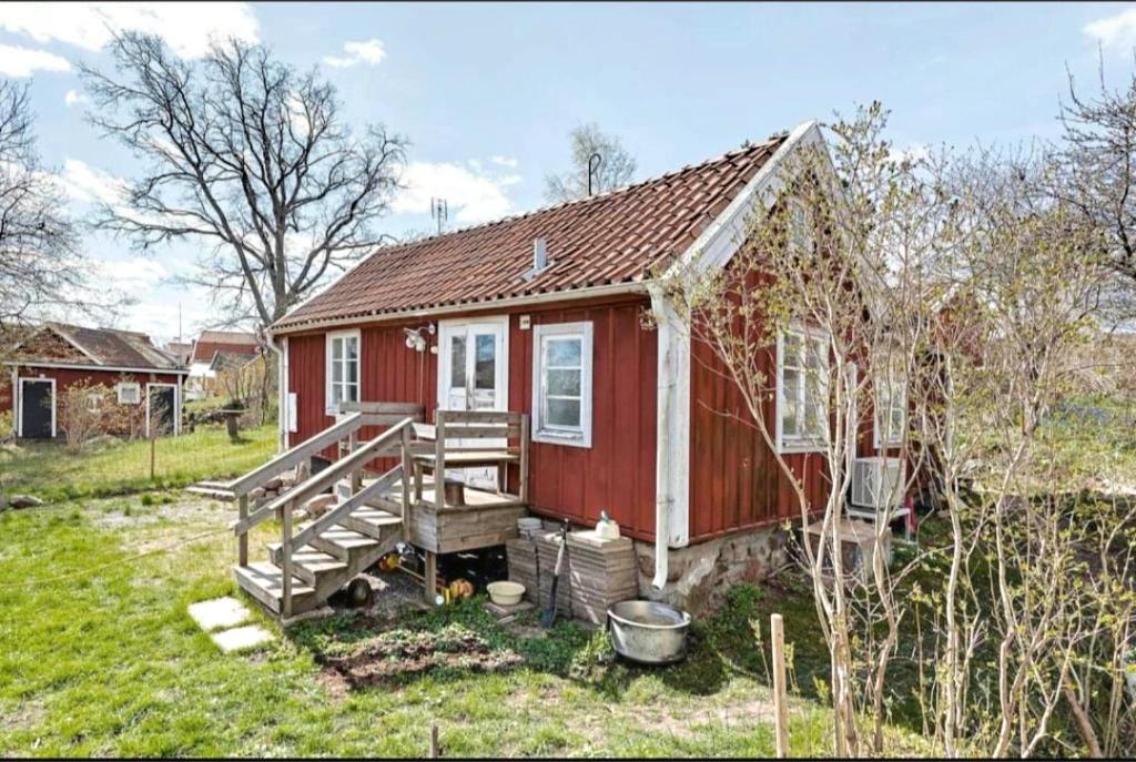 Zahrada ubytování Litet Fiskarhus