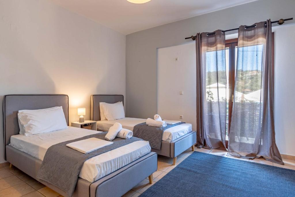 Postel nebo postele na pokoji v ubytování Mistral Boutique Hotel