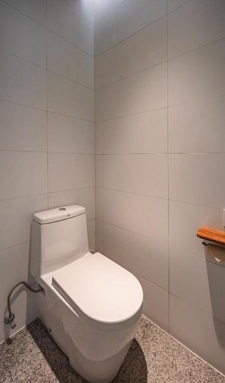 Koupelna v ubytování Taihua Wutong Hotel