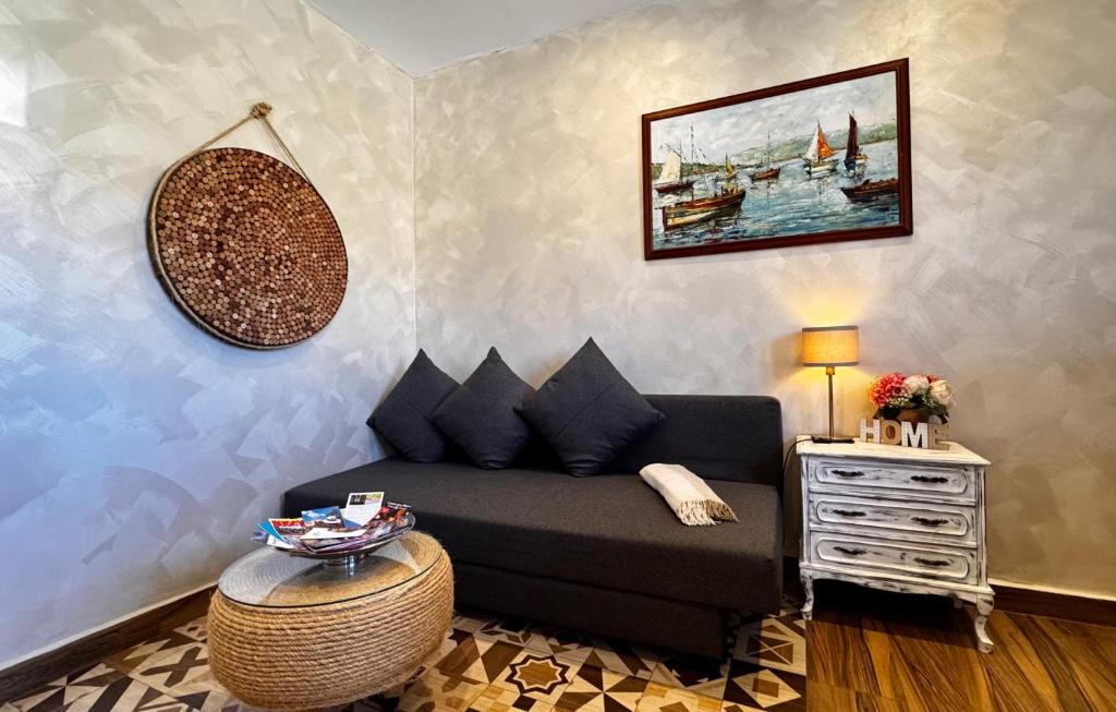 Posezení v ubytování Casa Alexandra