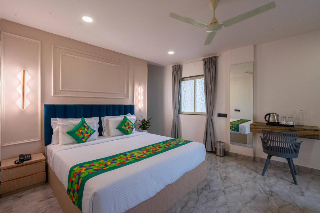Voodi või voodid majutusasutuse Treebo The Tree, Hinjewadi toas