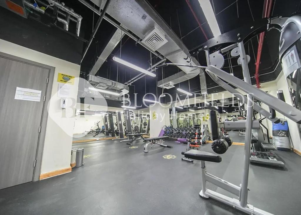Fitness centrum a/nebo fitness zařízení v ubytování Bloomfields Deluxe 1Br with Balcony Leonardo