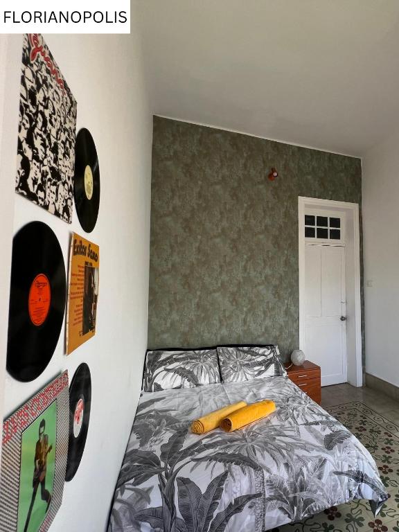 Postel nebo postele na pokoji v ubytování CoLiving Villa Brasil