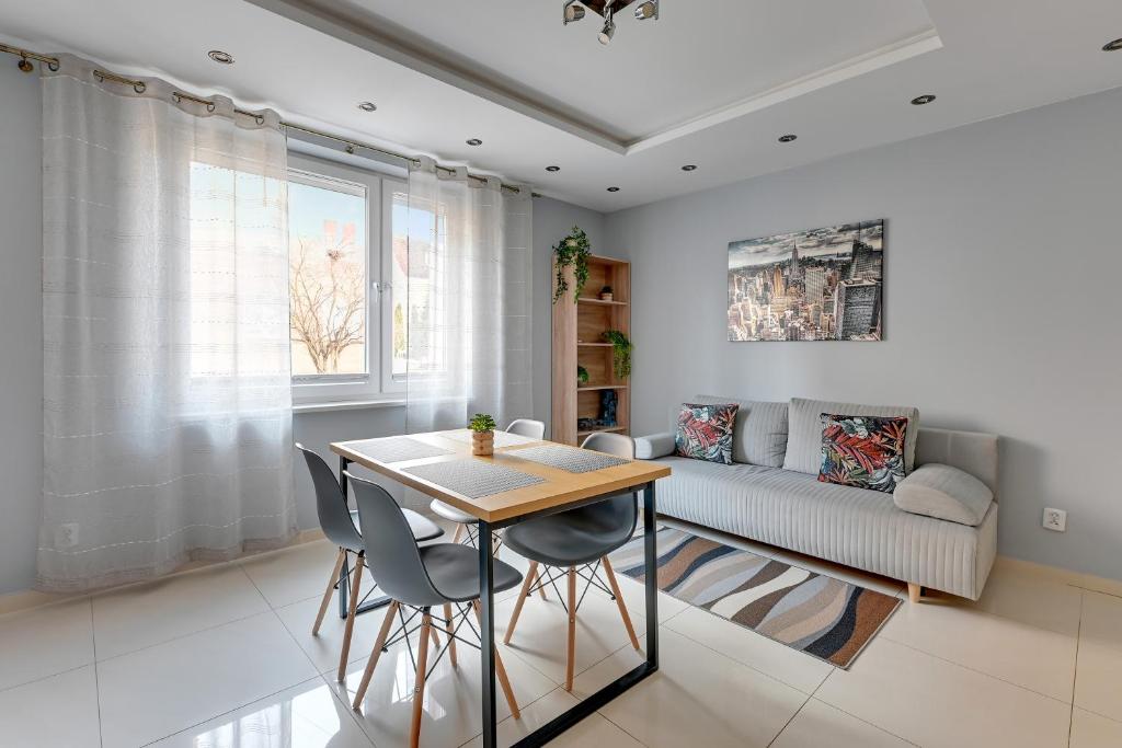 Posedenie v ubytovaní Comfort Apartments Żywiecka