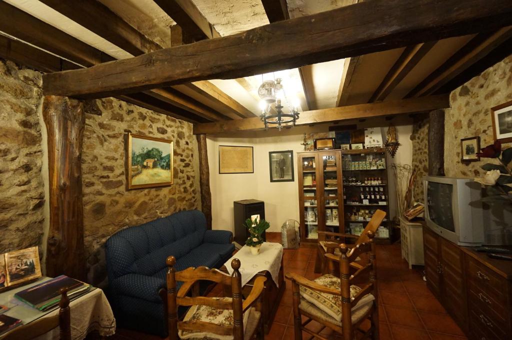 Zona de estar de Apartamentos Rurales Tía Josefa