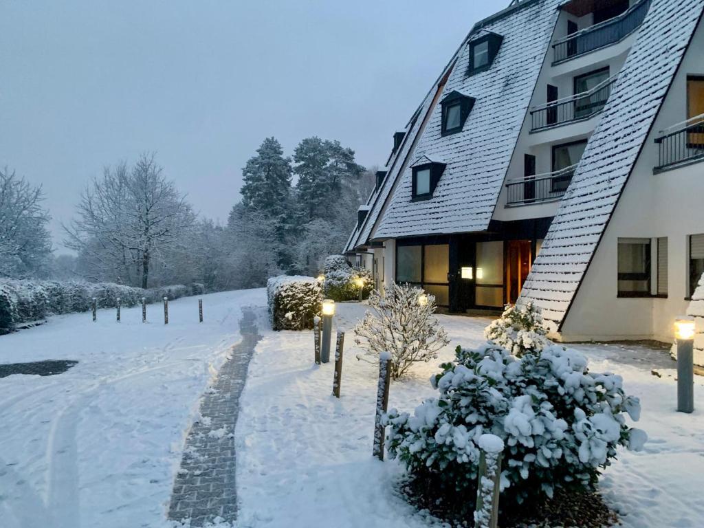 Aparthotel Tannenhof v zimě