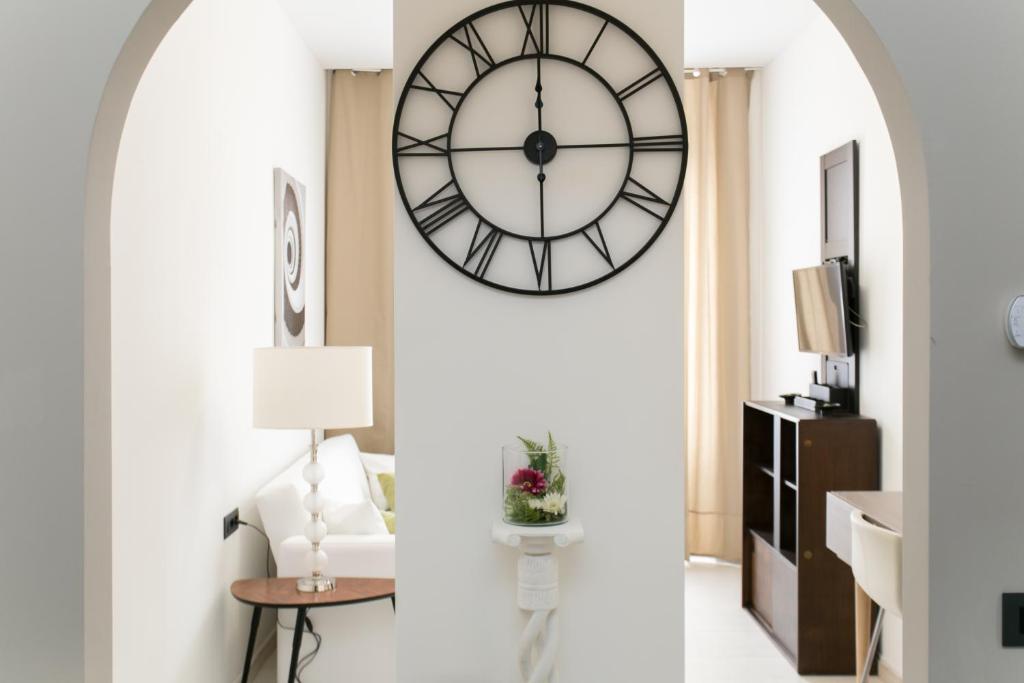 Postel nebo postele na pokoji v ubytování Aparthotel Dei Mercanti
