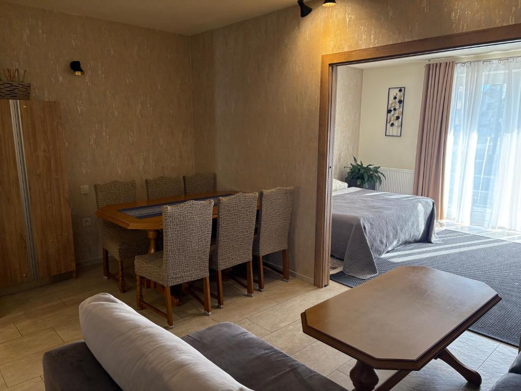 Posezení v ubytování Apartmány I - KAfe Bojnice