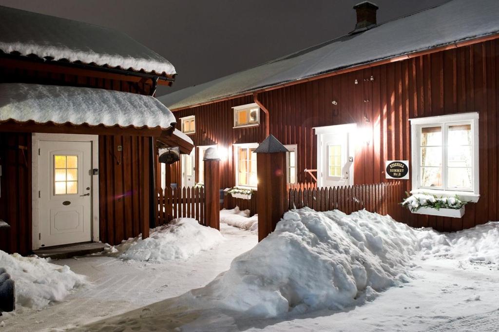 Hotell Mikaelsgården v zimě